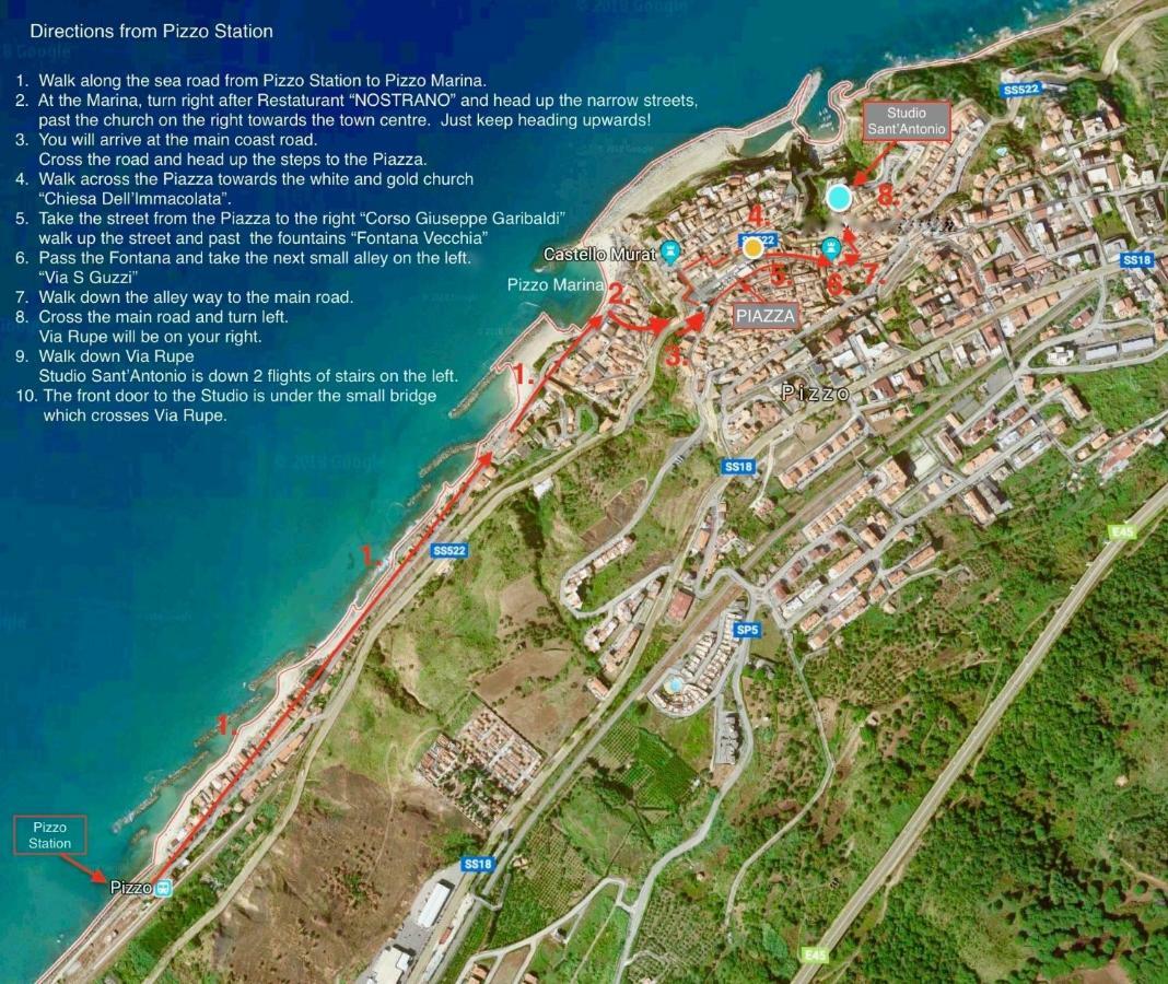 Studio Sant'Antonio 皮佐 外观 照片
